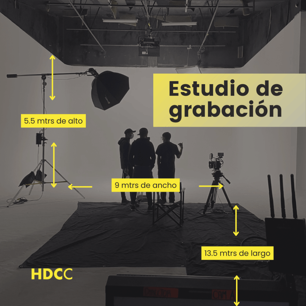 Estudio de grabación y fotografía en Bogotá