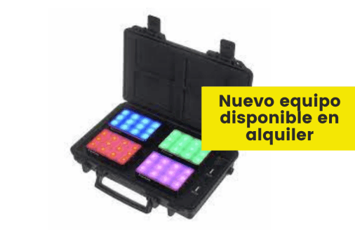 Nuevas Aputure MC4 disponibles para alquiler en Bogotá